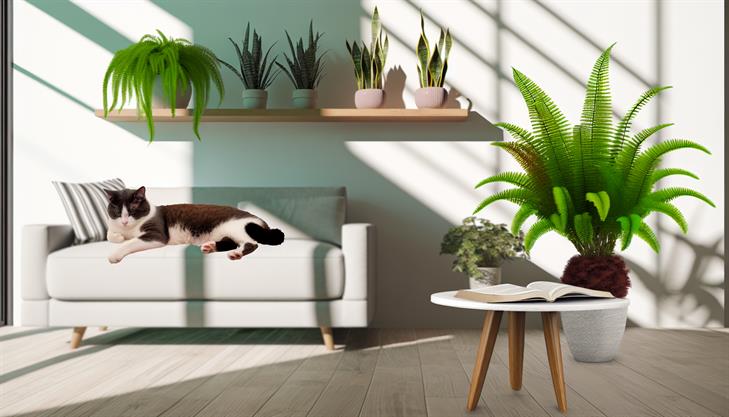 Pet-friendly plants selection tips, non-toxic houseplants, cat-safe indoor greenery.