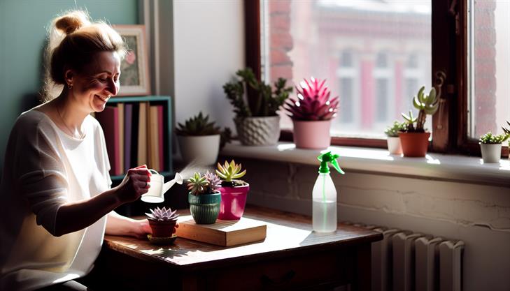 Essential care tips for healthy indoor succulents, highlighting optimal light, watering frequency, and soil recommendations to ensure thriving indoor plants.