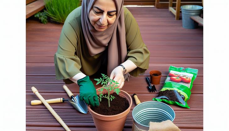 Tomato planting tips in containers, high-quality guide.