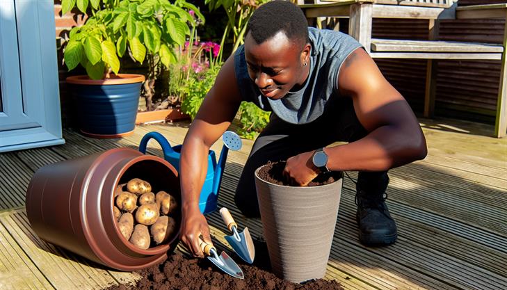 Step-by-Step Guide to Planting Potatoes in a Pot