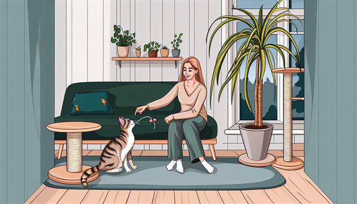 Cats and spider plants coexist safely, emphasizing cat safety tips and plant precautions.